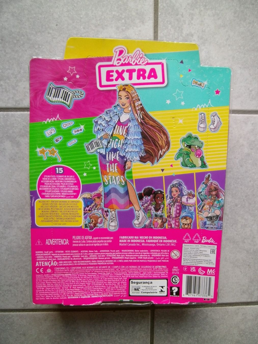 Bambole: Barbie EXTRA avec divers accessoires – Nuovo e nell'imballaggio originale da Moutier venduto da Mouschka 2
