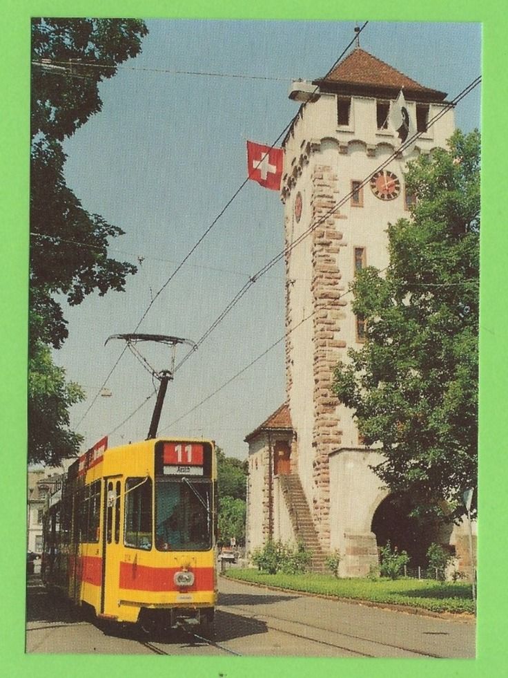 Cartoline postali: Basel Tram BLT – Usato da Zürich venduto da t24_de