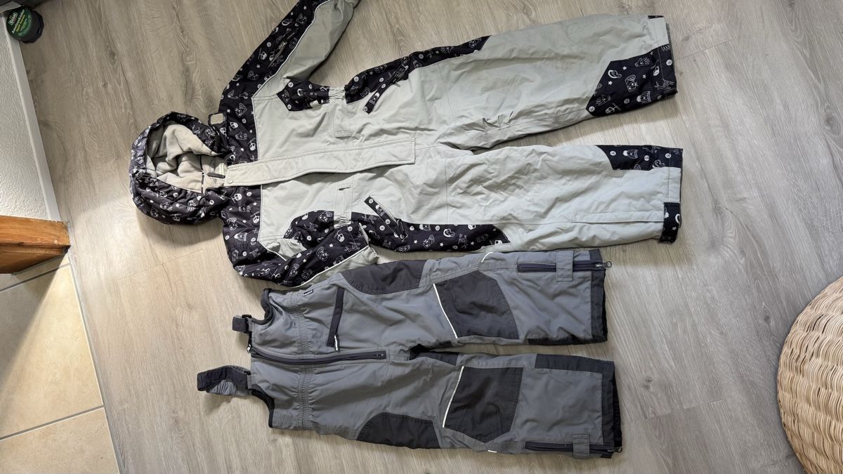 Lotti & Set di vestiti: Winteroverall und Winterhose Gr 110 – Usato da Wirzweli venduto da Anophela