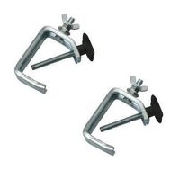 2er Set Universal Haken JL-221 silber