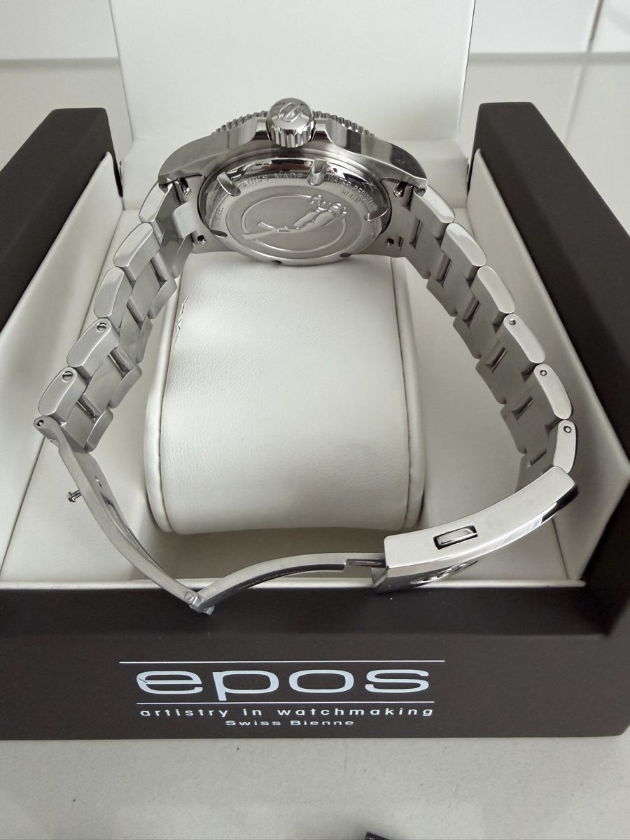 Epos Orologi: Neuwertige Epos 3504 Diver blau – Nuovo (secondo la descrizione) da Zürich venduto da masako 4