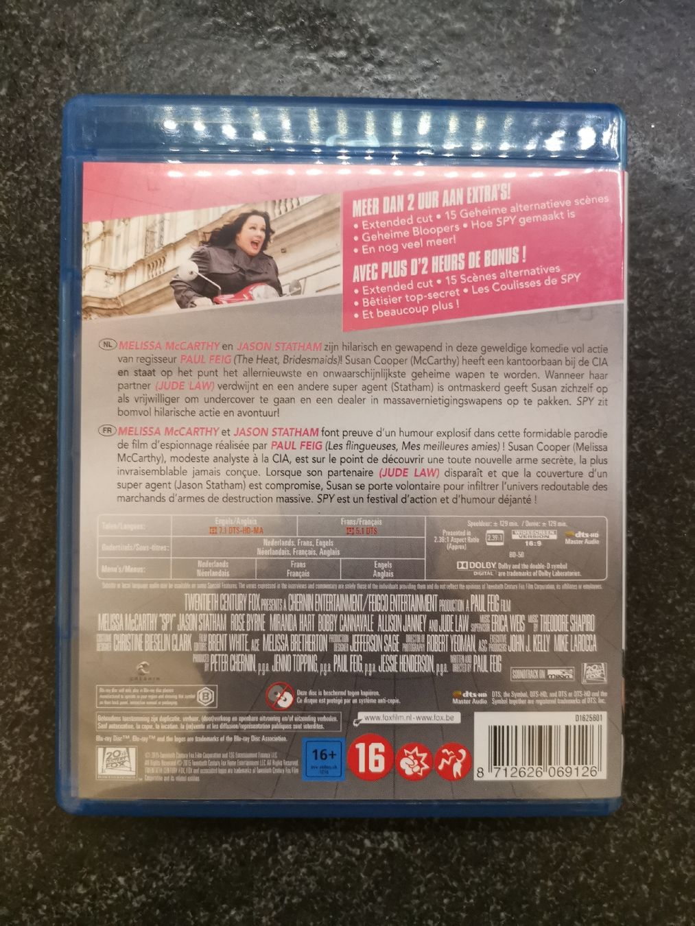 Tous les DVDs: SPY BLU-RAY – D'occasion à Genève par abba74 1