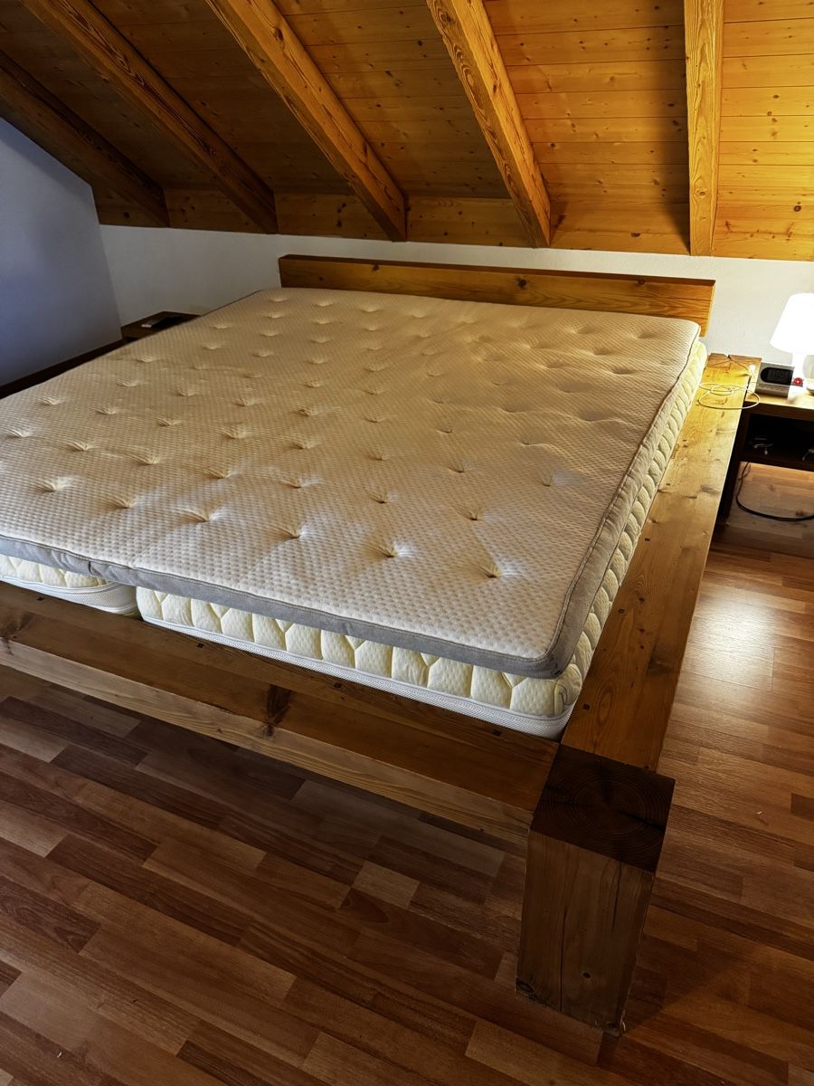 Betten: Bett 180x200 ohne Matratzen – Gebraucht aus Burgdorf von Sjana