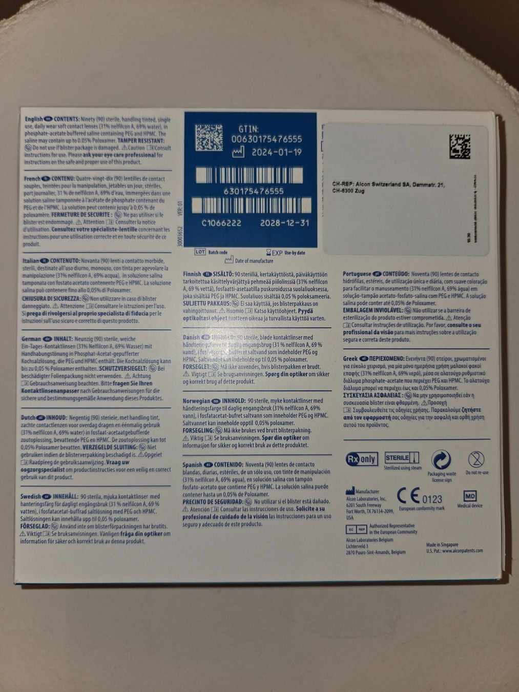 Lenti a contatto: Dailies AcquaComfort Plus -4.25 / 90 Stück – Nuovo e nell'imballaggio originale da Grüningen venduto da DCSHOP 2