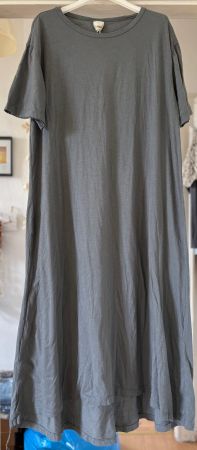 LONGUE ROBE EN COTON! M SOLDES DE FIN DE SAISON