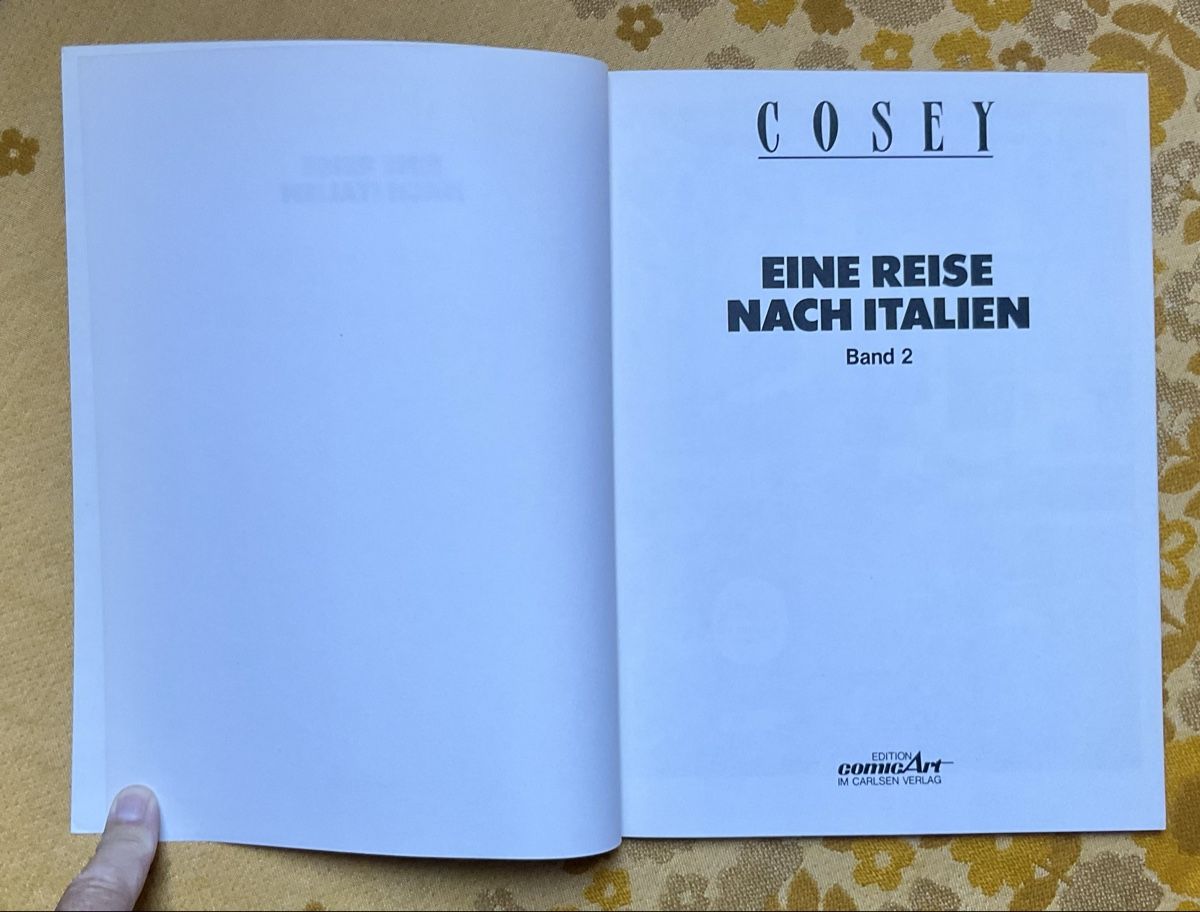 Comics: Cosey Band Nr 2 von 1989 – Gebraucht aus Endingen von nathan05 3