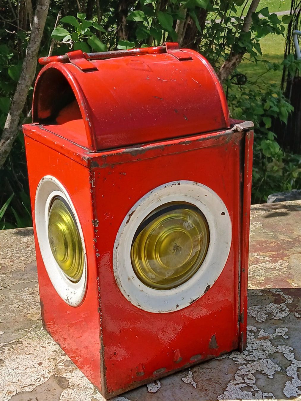 Lampade: Alte Locher Baustellenleuchte – Usato da Zumikon venduto da Vollvintage 6