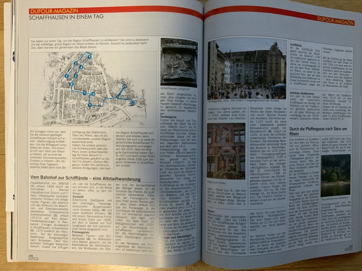 Zeitschriften & Magazine: Zeitschrift DUFOUR SCHAFFHAUSEN Nr. 1 – Neu (gemäss Beschreibung) aus Frauenfeld von CSM71 9