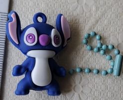 Stitch Keychain Blue Disney New