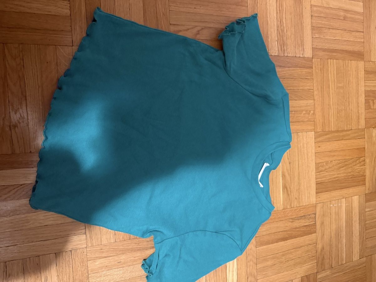 Vila T-shirt: T-shirt bleu-vert – Nuovo (secondo la descrizione) da Grand-Lancy venduto da saf_tlt2
