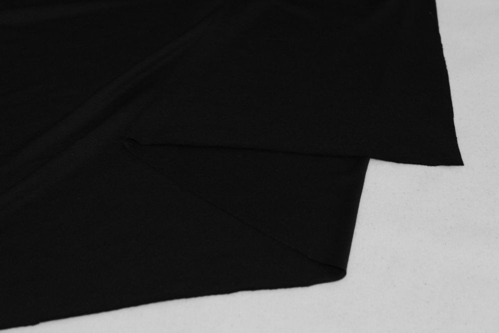 Tessuti: ***AUSVERKAUF*** Stoff Viscosejersey uni schwarz – Nuovo (secondo la descrizione) da Obfelden venduto da solomon111 2