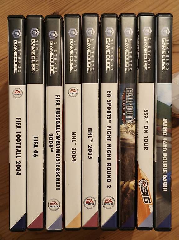 Console: GameCube Set: 4 Controller, 9 Spiele (Laser defekt) – Difettoso da Liestal venduto da Boerlin01 2
