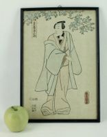 ORIGINALER FARBHOLZSCHNITT, UTAGAWA KUNISADA, JAPAN 19.JH.