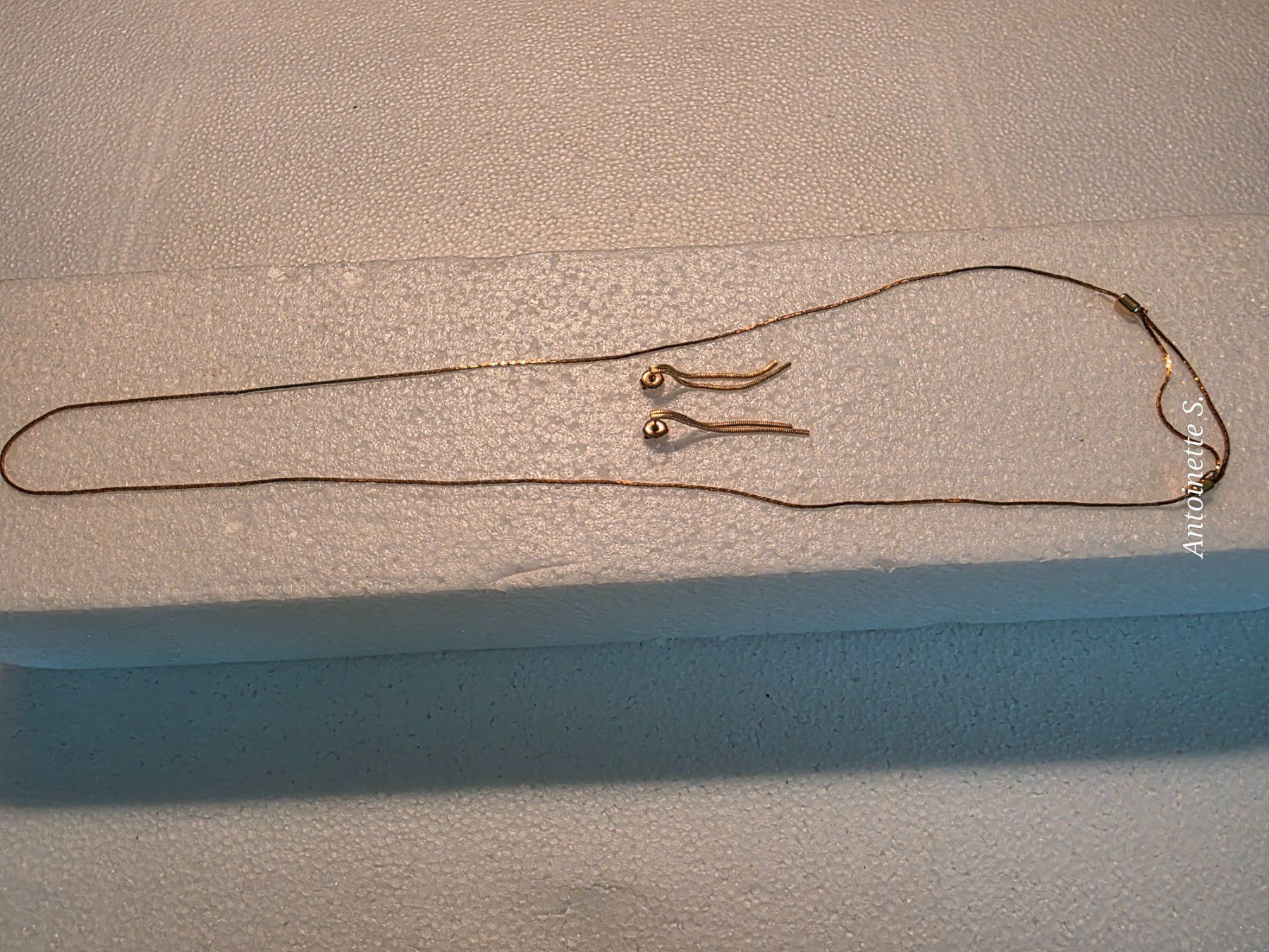 Catenine: Halskette mit Ohrstecker Modeschmuck – Usato da Salez venduto da muss-ich-haben-02 2
