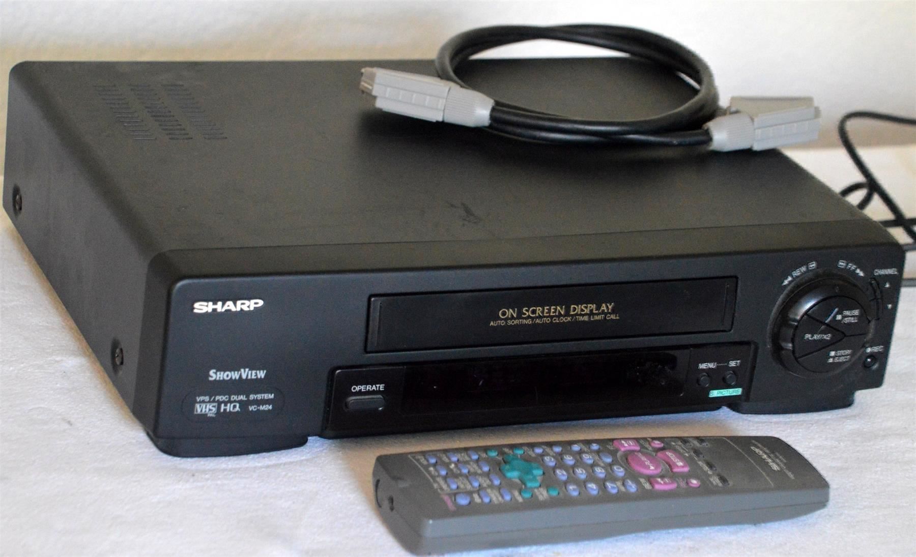 Sharp Registratori: Videorecorder VHS  Sharp VC-M24GM magnétoscope – Usato da Collonges venduto da arashee 3
