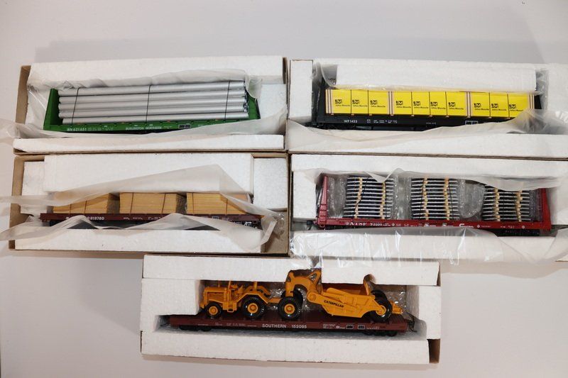 Modellini di ferrovie: 5 US Güterwagen ( 470 ) – Usato da Kerzers venduto da Winu64 5