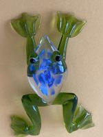 Frosch aus Glas 9cm lang