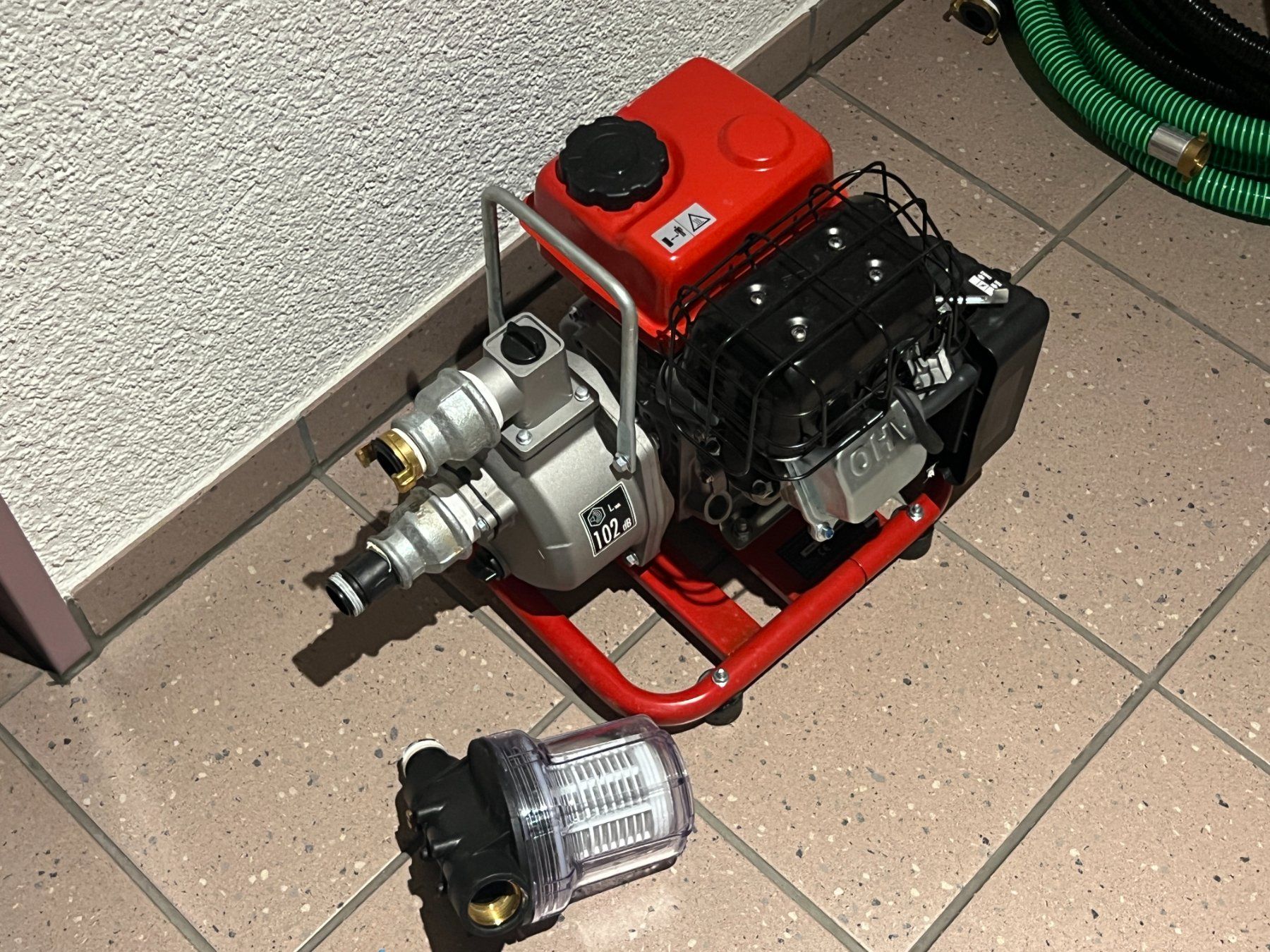 Einhell Pumpen & Teile: Wasserpumpe Einhell Benzin, neu, mit Vorfilter – Gebraucht aus Affoltern am Albis von 2macjah 2