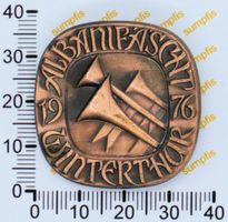 Plakette Albanifest Winterthur 1996 (vor 30 Jahren)
