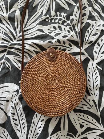Sac à main rond panier 🧺 