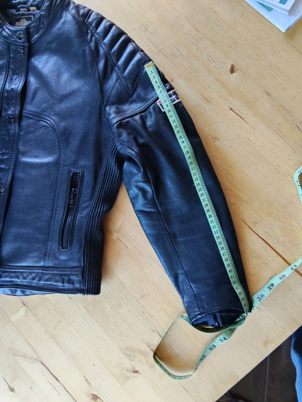 IXS Giacche: Motorradjacke ixs Leder Gr. 36-38 – Usato da Kulmerau venduto da Sendy 4