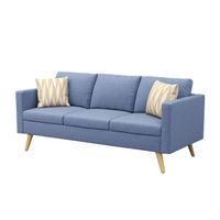 Blaur 3er Sofa hellblau. Kaum gebraucht 