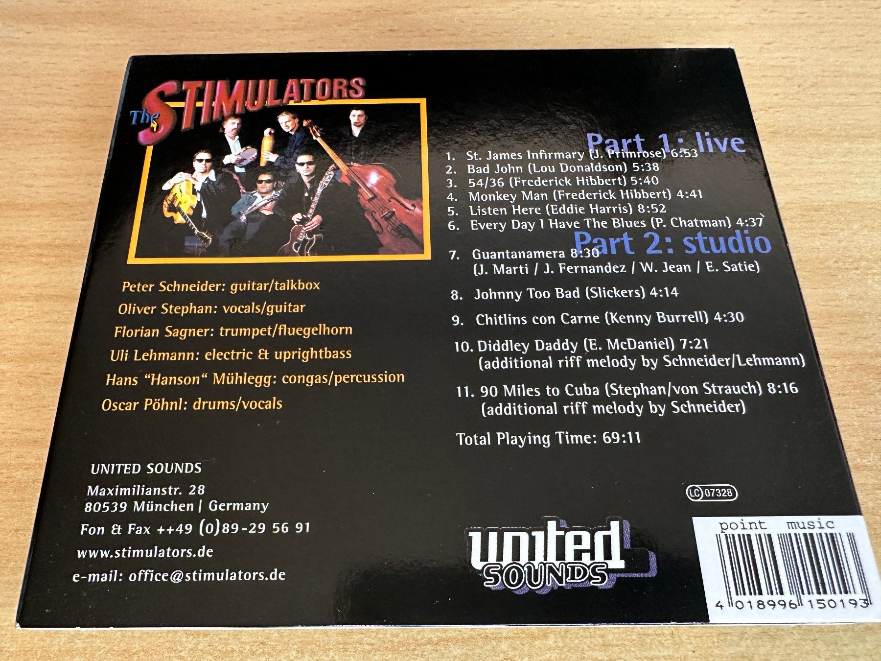 CD: Peter Schneider And The Stimulators - VooDoo Swing – Usato da Rikon im Tösstal venduto da Alpenmutz 1