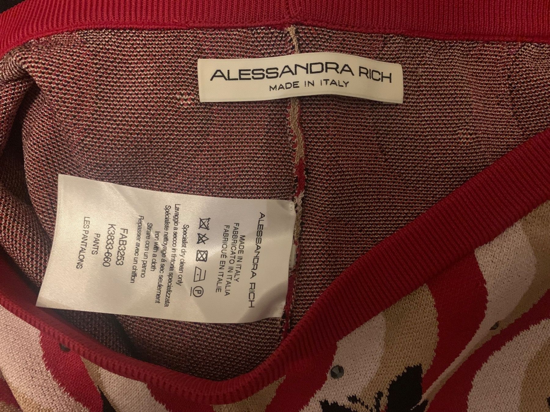 Hosen: Hose Alessandra Rich Gr.S – Neu (gemäss Beschreibung) aus Fällanden von ekaterinatheissl 5