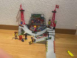 Playmobil: Skaterpark mit grosser Doppelrampe