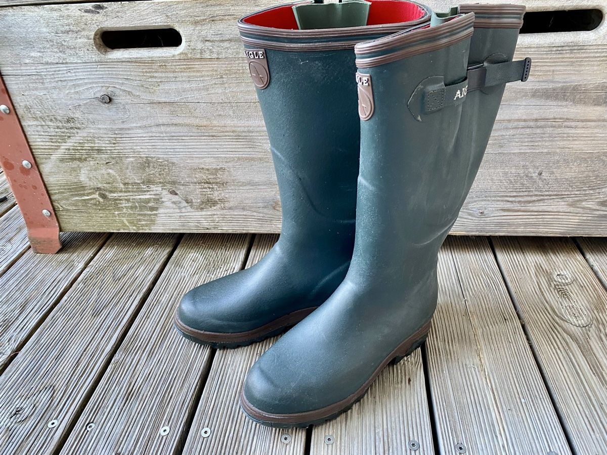 Scarpe da uomo: Jagd-, Fischerstiefel Aigle, Grösse 44 – Usato da Murten venduto da Defender10 1
