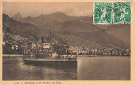 Montreux (VD) – Rochers de Naye Battello schiff Boot