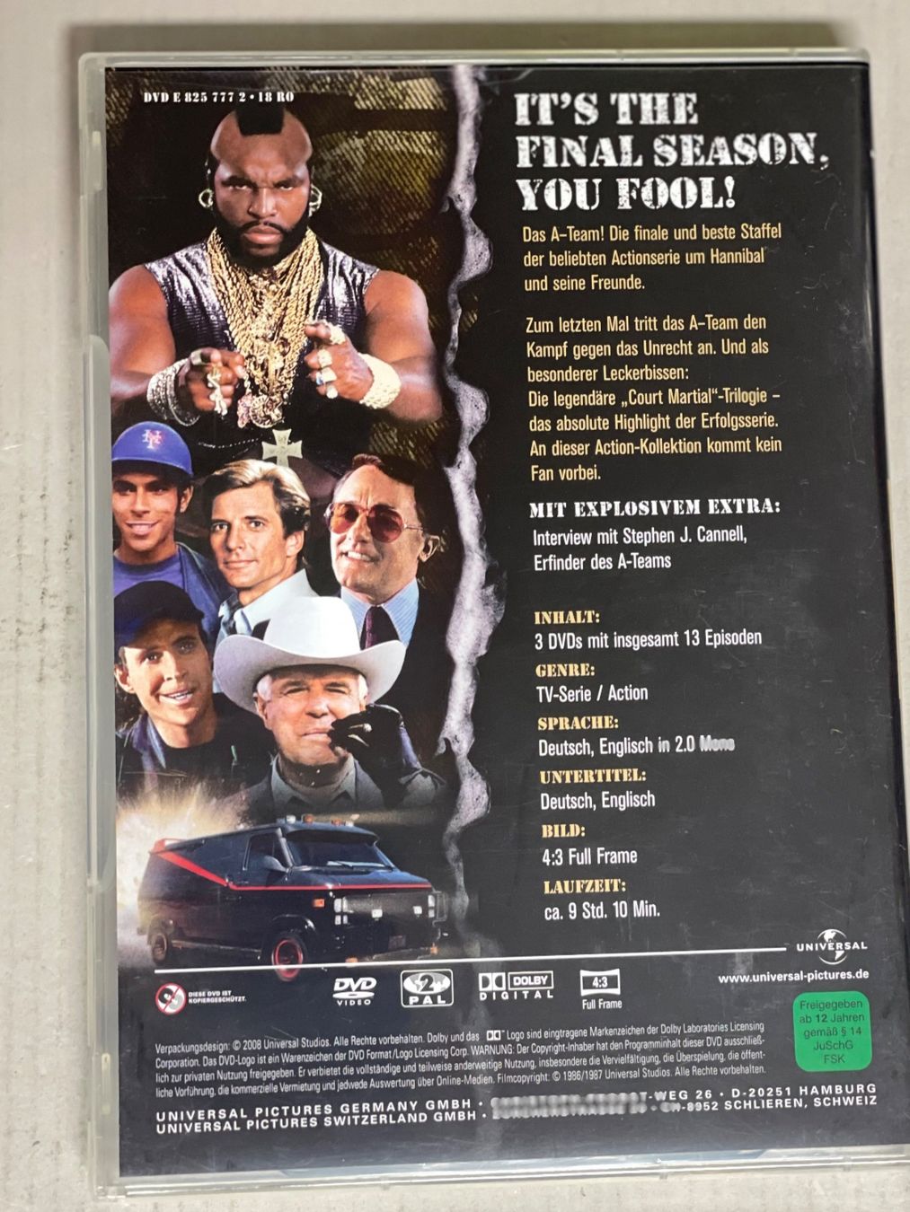 Tutti i DVDs: A-Team - 5 (Finale) – Usato da Muri b. Bern venduto da AdidasCollector 1