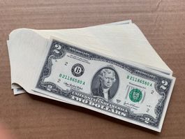 U.S.A. 50 X 2$ 2003 -aufeinanderefolge Nummern-Stempelfrisch