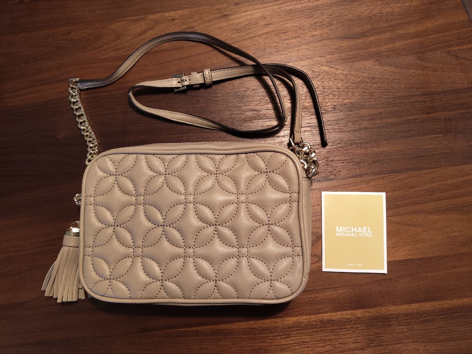 Michael Kors Borse da donna: Michael Kors Umhängetasche beige – Usato da Riehen venduto da G2305 2