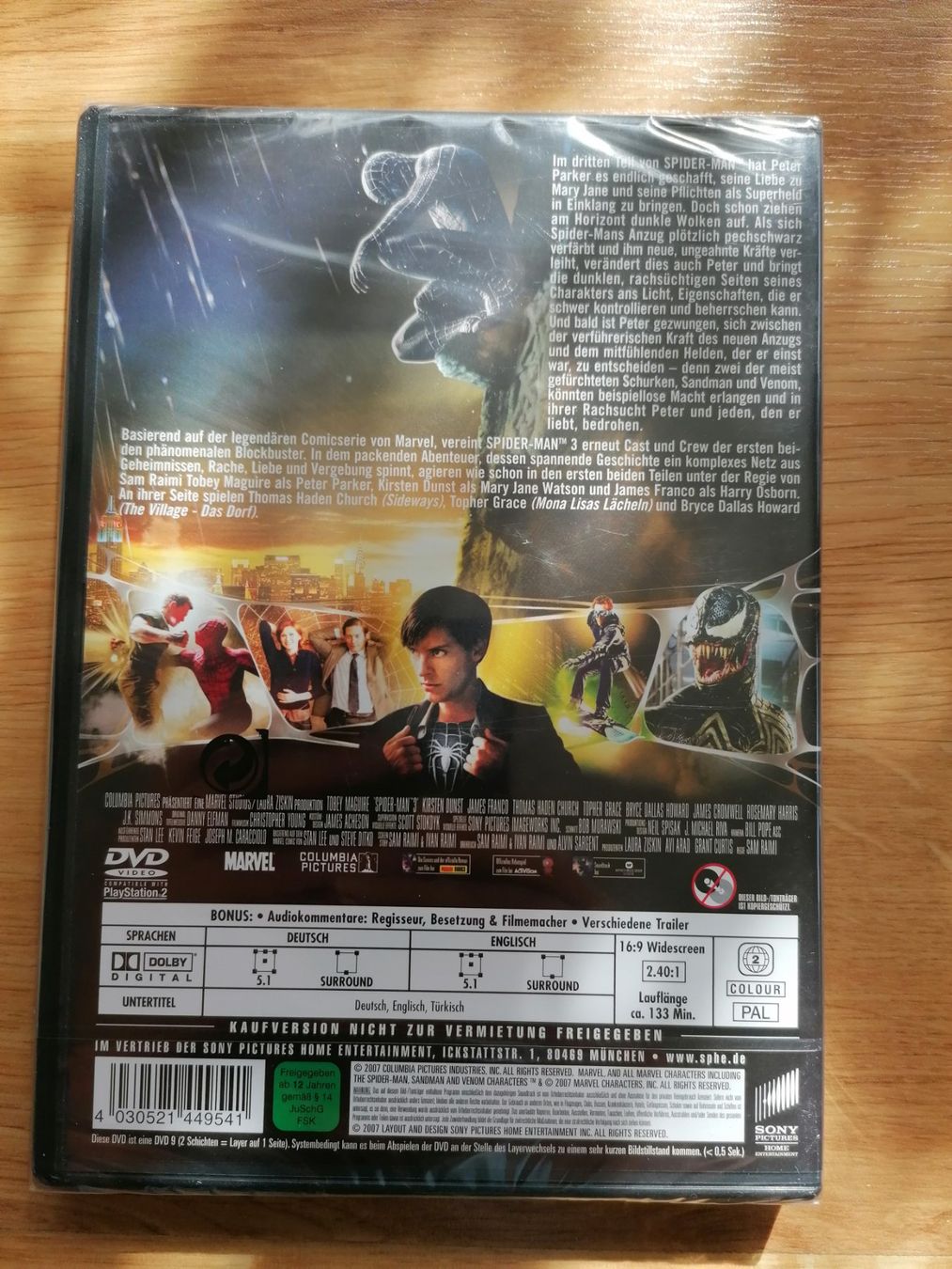 Tous les DVDs: DVD Spiderman 3 – Neuf avec emballage d'origine à Büttikon AG par Amineah 1