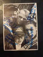 Die Fantastischen Vier - handsignierte frühe Autogrammkarte