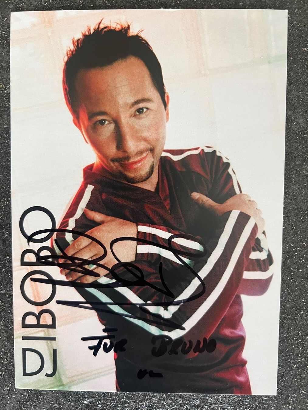 Autographes: DJ BOBO original handsigniert Autogramm – D'occasion à Guntershausen par sign4me