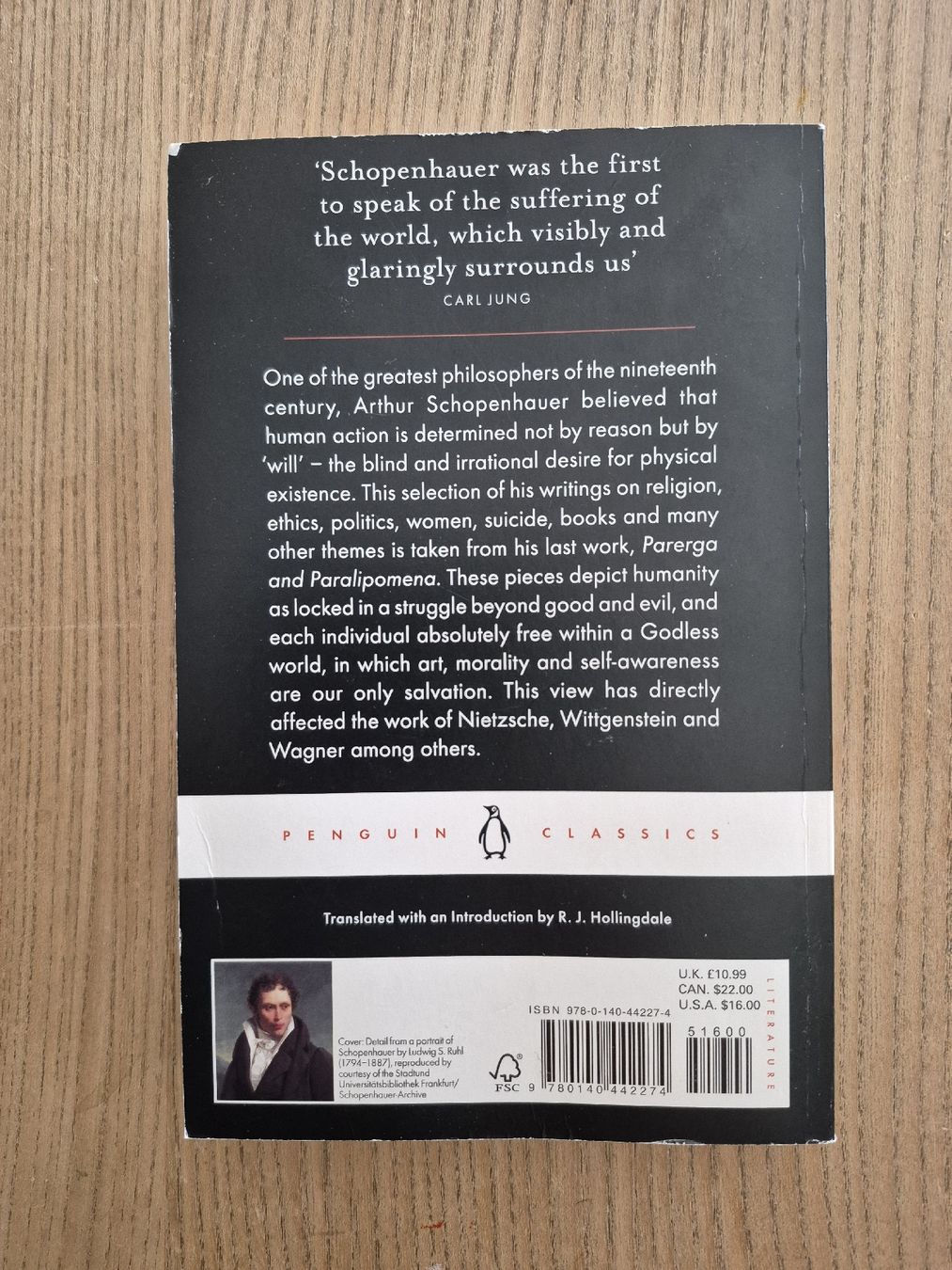 Libri: Schopenhauer Essays and Aphorisms Penguin Classics – Usato da Biel/Bienne venduto da vpi1996 1