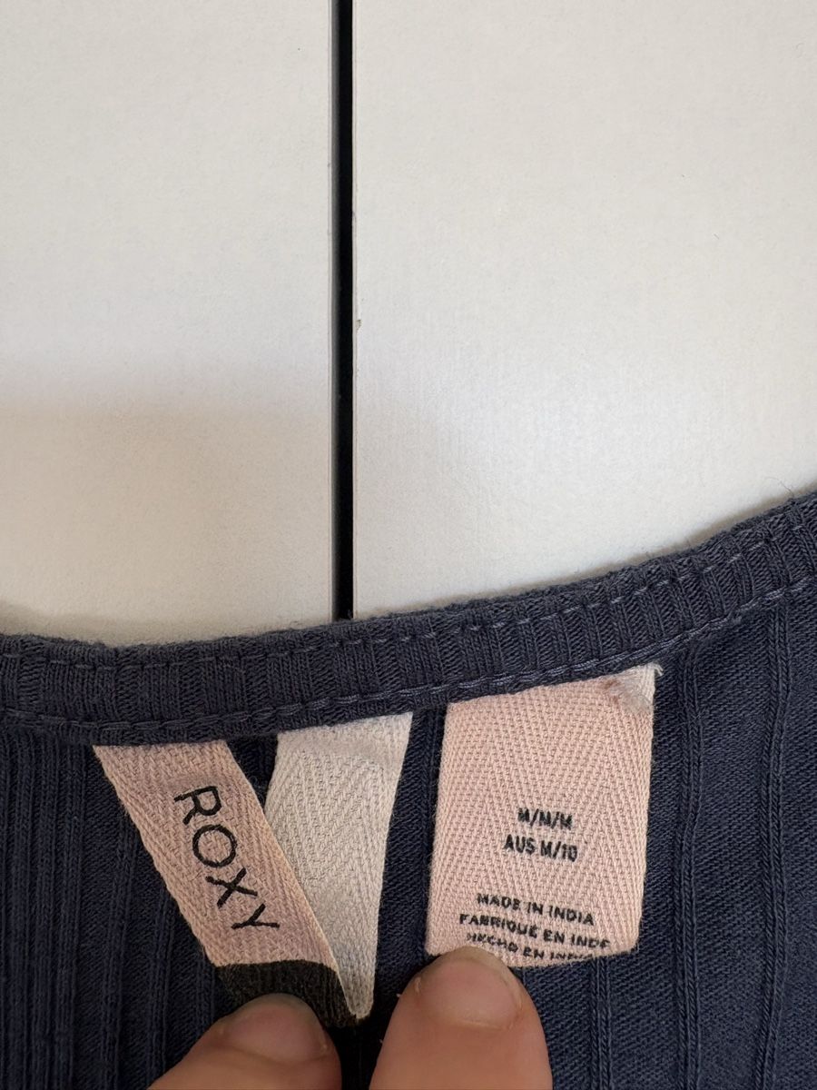 Roxy Jumpsuits: Roxy Jumpsuit Navy Blue Size M Ribbed Excellent Condition – Neu (gemäss Beschreibung) aus Zürich von car_czg6 1