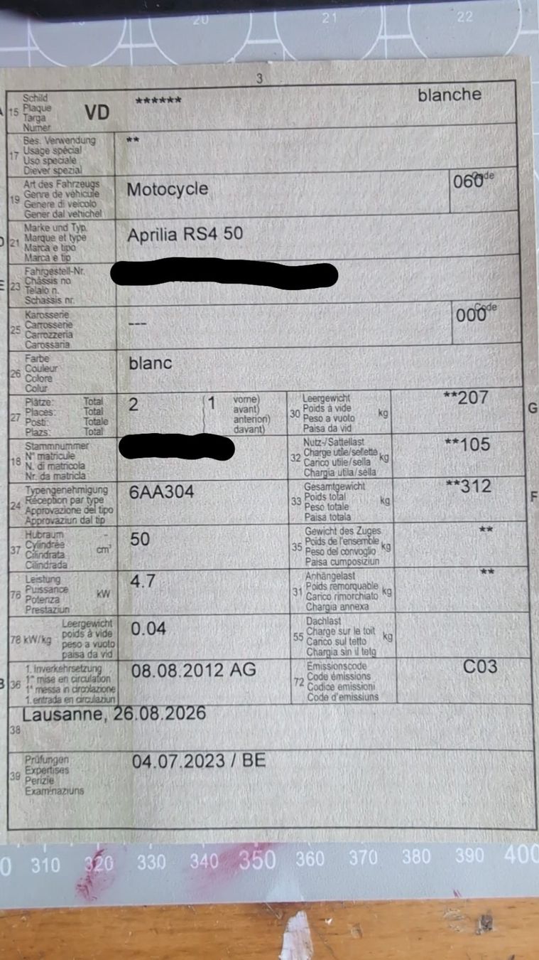 Aprilia Strasse: Aprilia rs4 50 – Gebraucht aus Grancy von Leo_Blanche 7