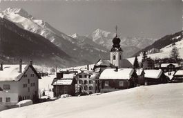 Reckingen im Goms, Feldpost BTTR. PES. SM DCA 32, um 1945-50