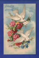 OISEAU - Colombes - Carte gauffrée
