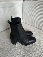 Zara Lederstiefelette, Gr. 38