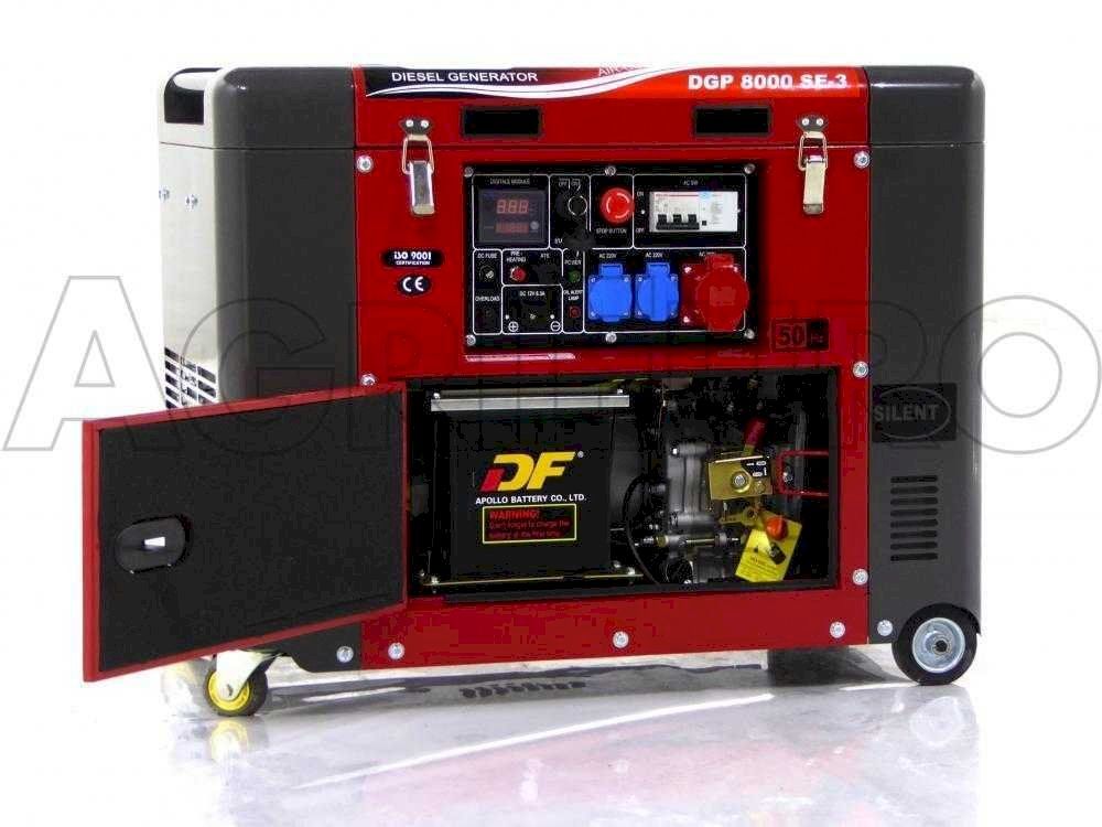 Generatori di corrente: GeoTech DGP8000SE-3 Diesel-Stromerzeuger – Nuovo e nell'imballaggio originale da Bottighofen venduto da zaap 1