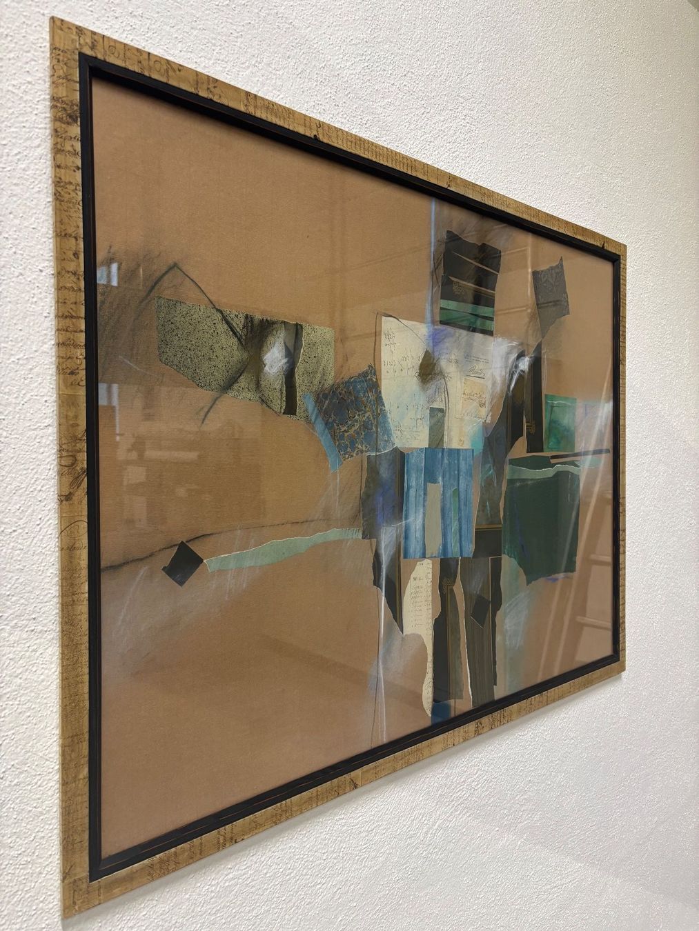 Dipinti: Abstraktes Kunstwerk, gerahmt, einzigartiges Design ! – Usato da Diessenhofen venduto da Nio007