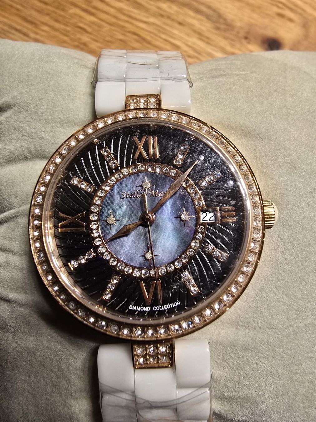 Orologi: STELLA MARIS UHR MIT DIAMANTEN – Nuovo (secondo la descrizione) da Möriken AG venduto da rowyta