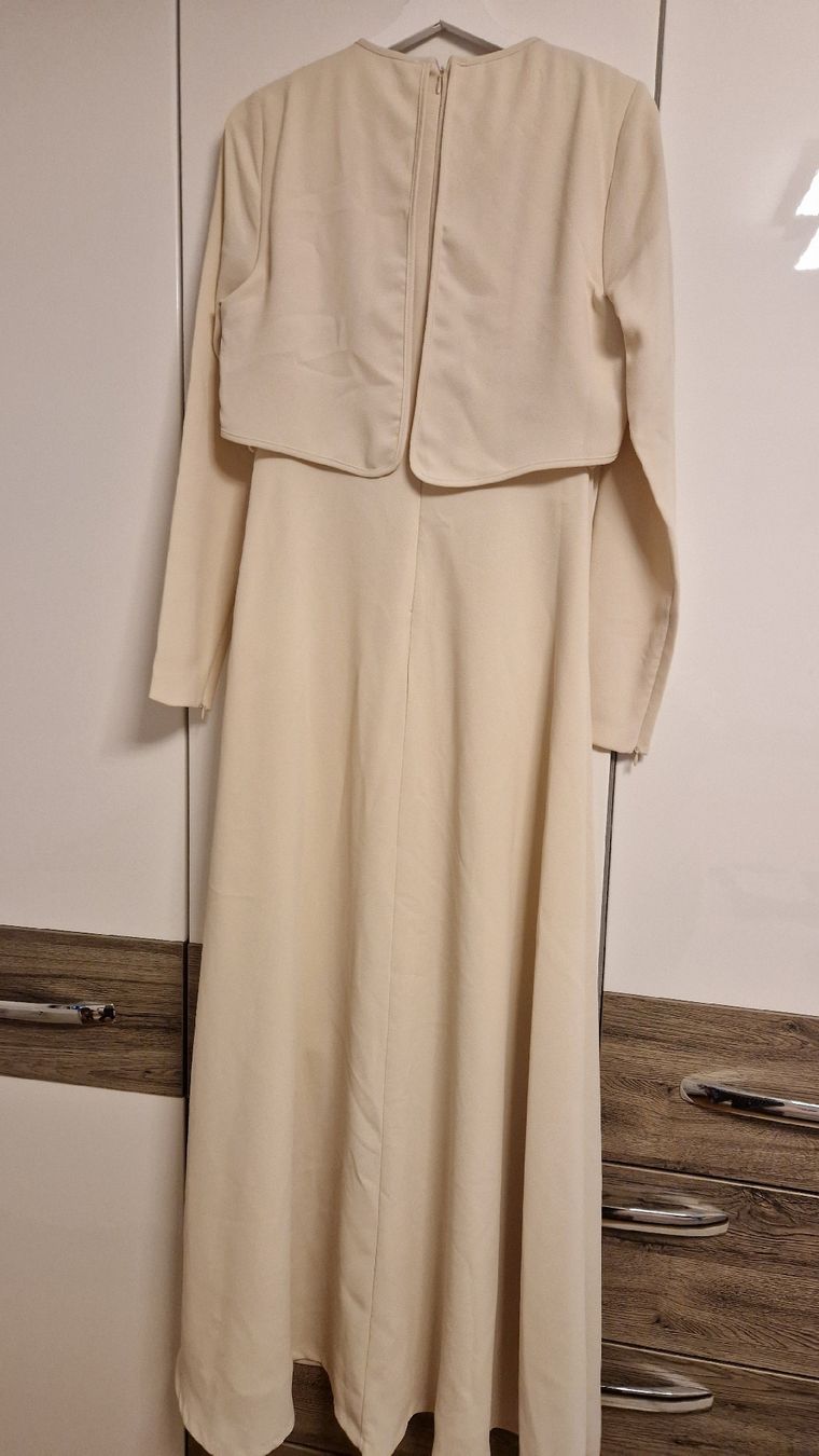 Vestiti: Elegantes beige Kleid – Usato da Watt venduto da aLaMerr 1