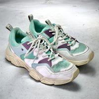 Tommy Hilfiger Designer Aqua Haze Chunky Trainer. P. 38