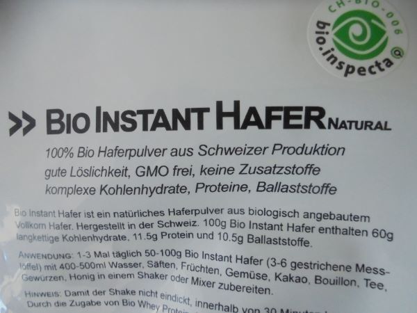 Cibi & Specialità: Bio Hafermilch Pulver: Pflanzl. Milch nicht mehr schleppen! – Nuovo e nell'imballaggio originale da Egliswil venduto da jimygbs 2