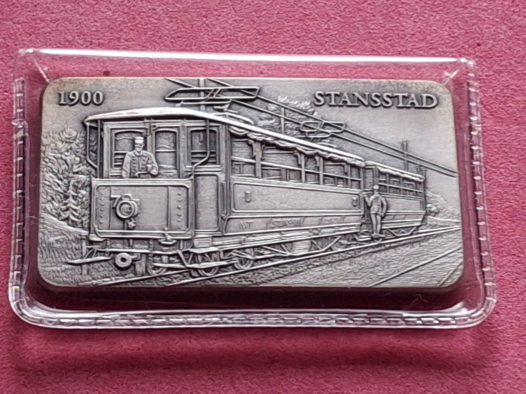 Edelmetalle: CH EISENBAHN - STANSSTAD - OVP – Gebraucht aus Boniswil von dpd4coins
